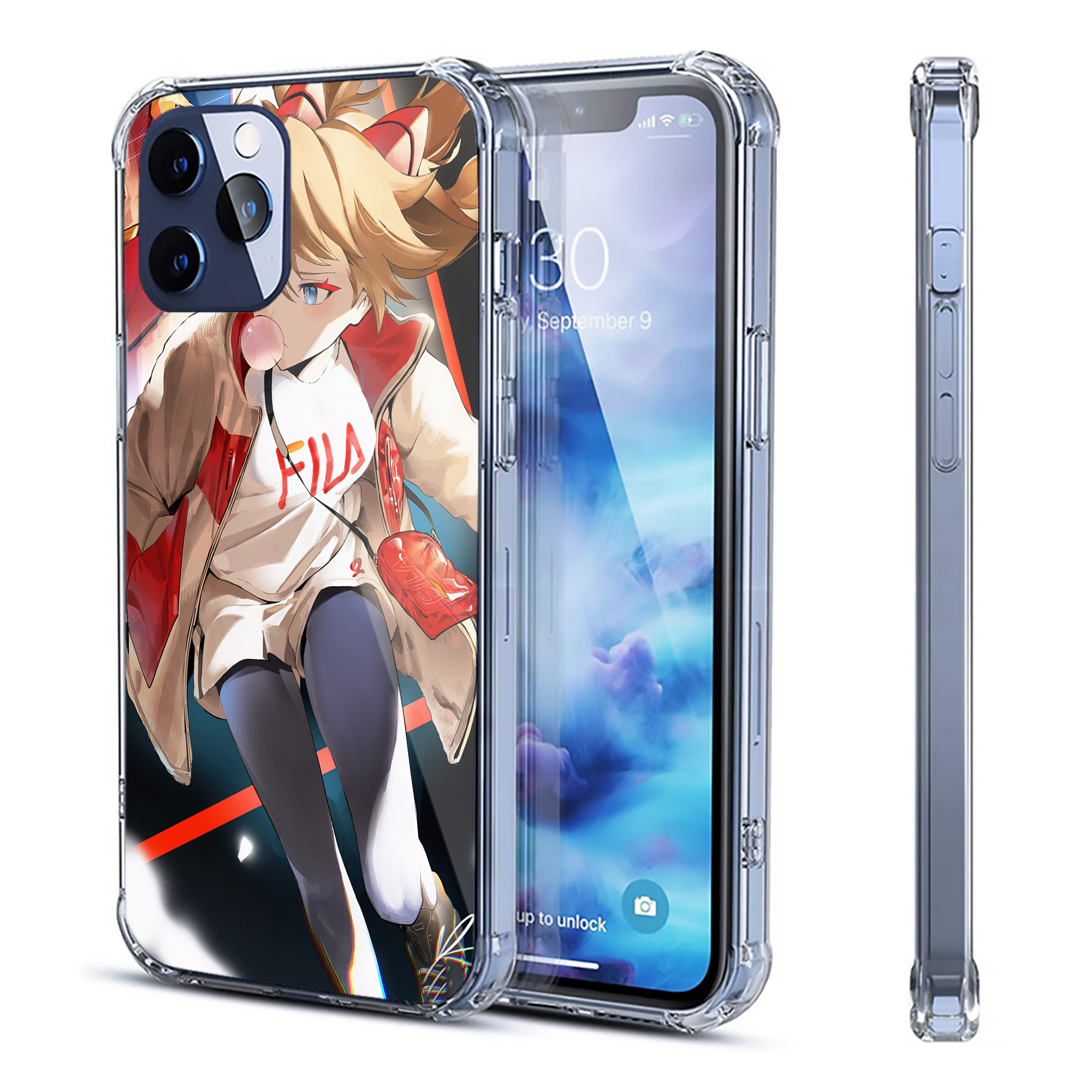 （画像用） EVA 新世紀エヴァンゲリオン 【iPhone 12シリーズ対応】透明スマホケース（クリアソフトケース）